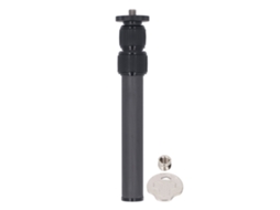Extensor de tripé em fibra de carbono 2026 com 3 seções e coluna central para câmeras DSLR, suporta até 10 kg (22 lbs).