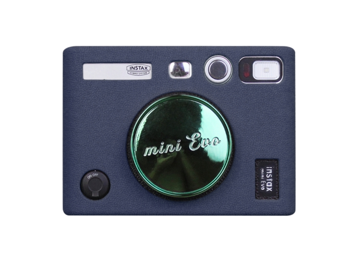 Capa Protetora de Silicone Macio para Fujifilm Instax Mini Evo Azul XIAOMOYU