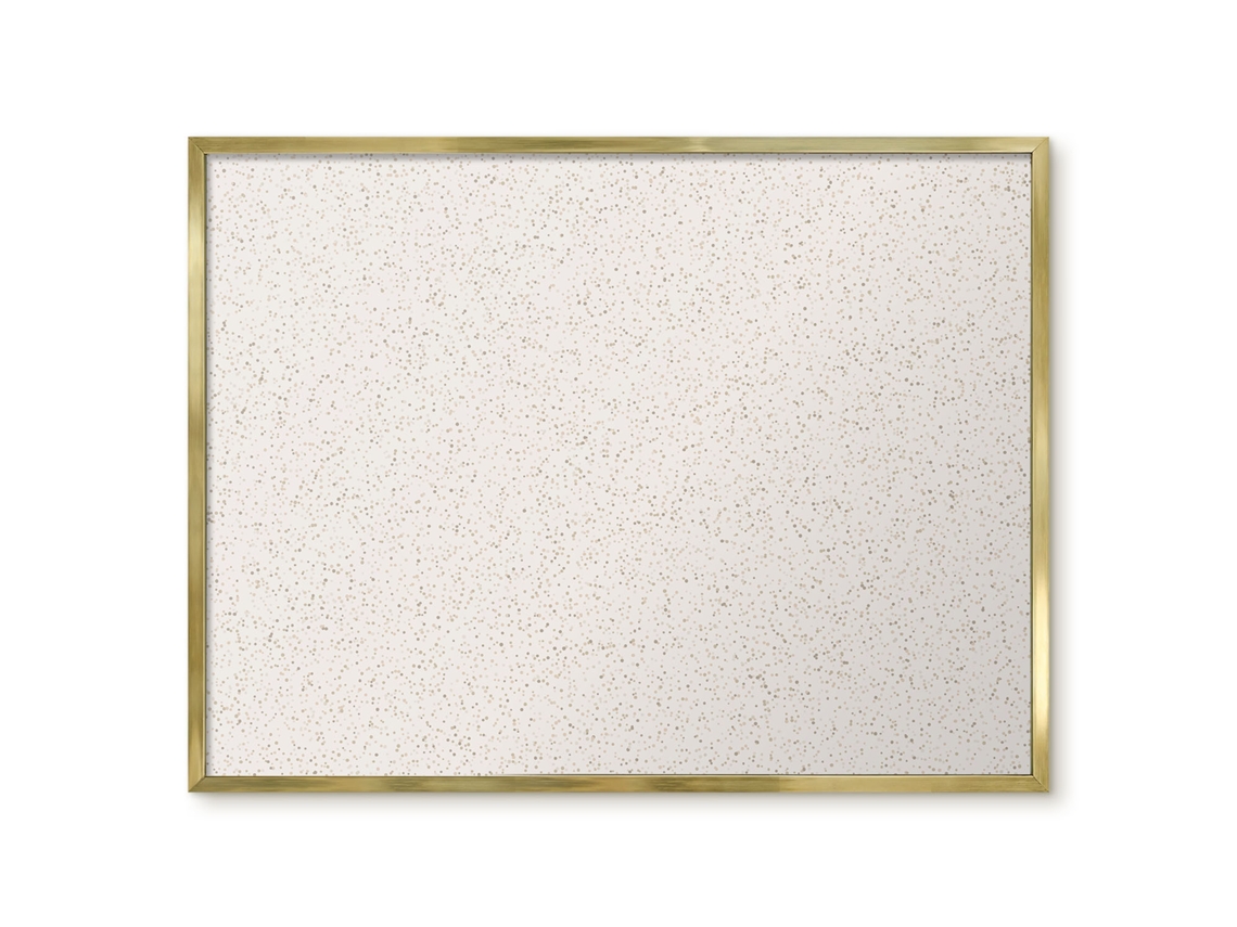 Quadro magnético de parede com estética de mármore para quarto Espelharte (80x60 cm)