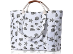 Bolsas De Praia Femininas, Bolsa De Praia Grande À Prova D'água, Bolsa Tote Com Bolso Com Zíper, Bolsas Dobráveis, Bolsas De Ombro, Itens Essenci