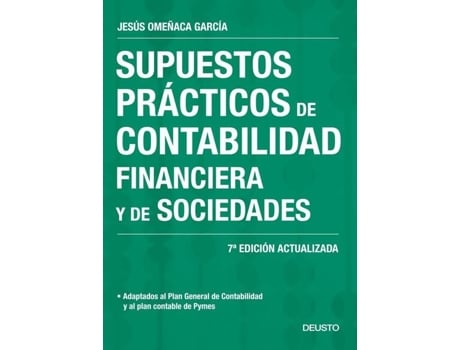 Livro Supuestos Practicos De Contabilidad Financiera de Jesús Omeñaca García