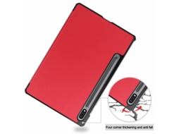 capa Protetora Compatível com Samsung Galaxy Tab S8/s8 Plus com Auto Wake/sleep e Suporte Triplo