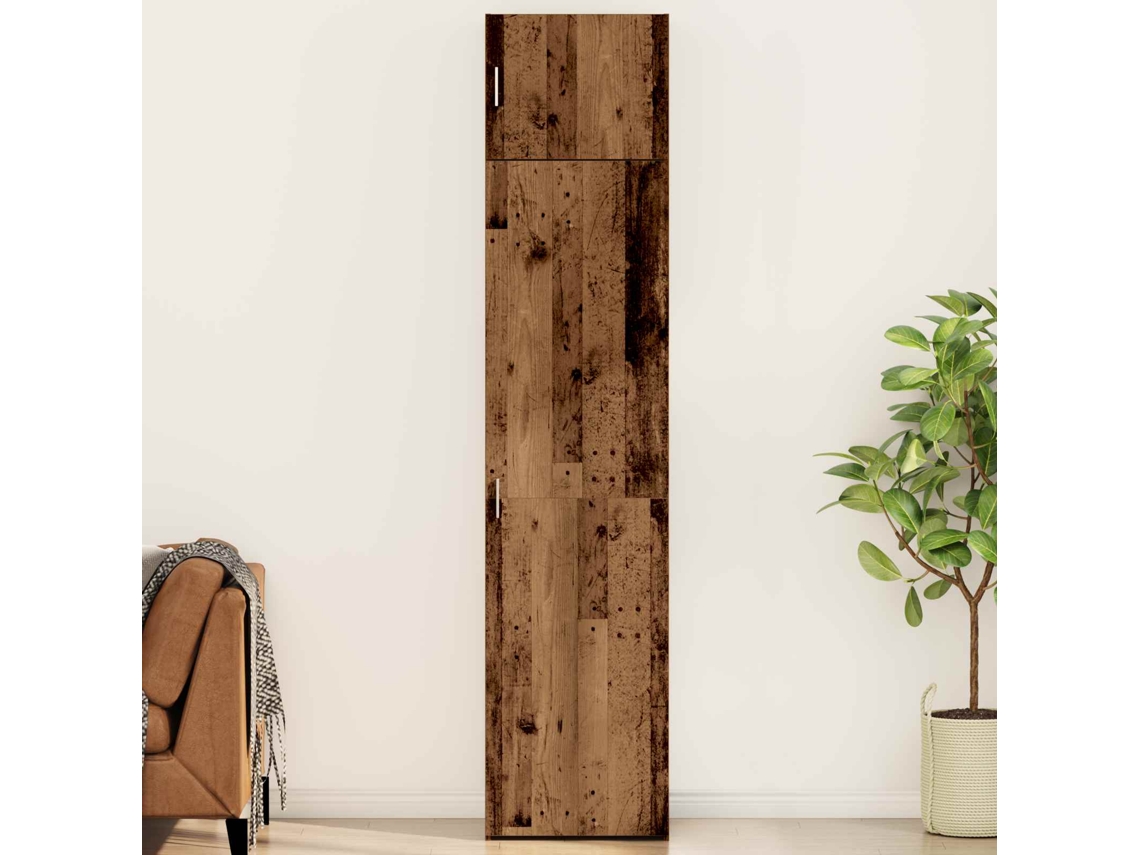 Vidaxl Buffet 2 Pcs Madeira Antiga 50 X 41 X 225 Cm