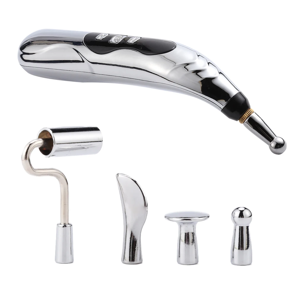 Caneta Eletrônica De Acupuntura Com Terapia A Laser Para Meridianos Elétricos, Massageador E Cura Energética Alívio Da Dor ~06760