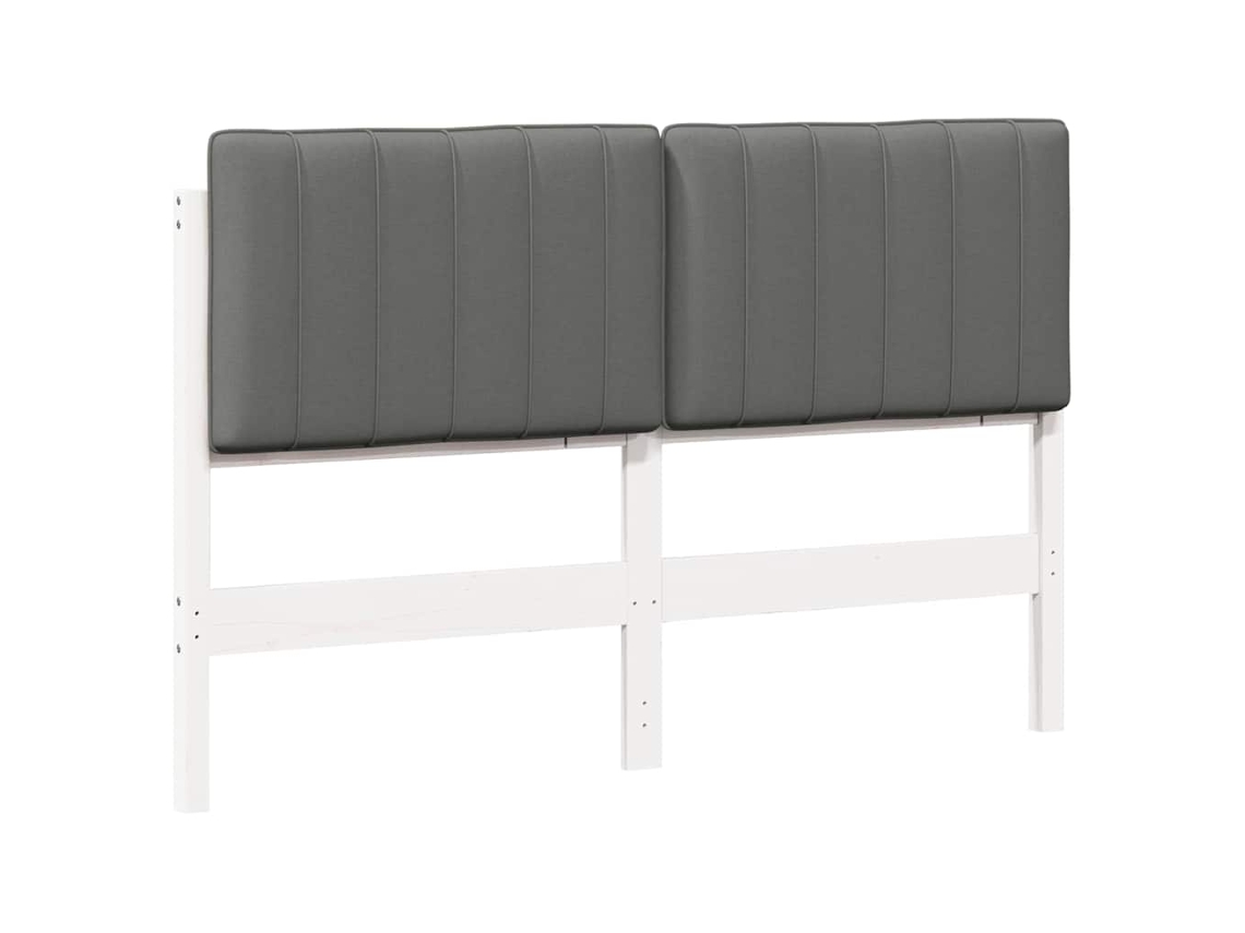 Cabeceira Assada Branco e Cinza Light 140 cm MAISON EXCLUSIVE