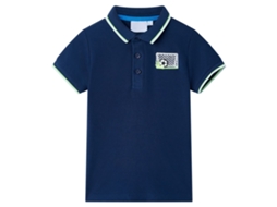 Polo Para Criança Azul-marinho 116