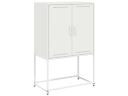 Highboard, Highboards Vidaxl Branco Aço (n/a)