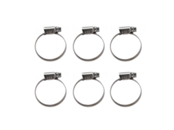 Laxiscreed Braçadeiras Ajustáveis Em Aço Inox Para Tubos De Combustível De 21 A 44 Mm