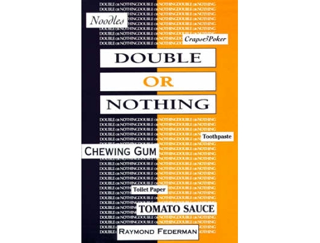 Livro double or nothing de raymond federman (inglês)