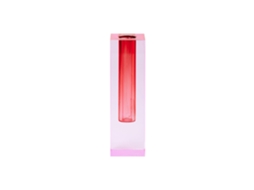 Portacandela Gift Company Sari Cristallo Rosa H 16,5 Cm