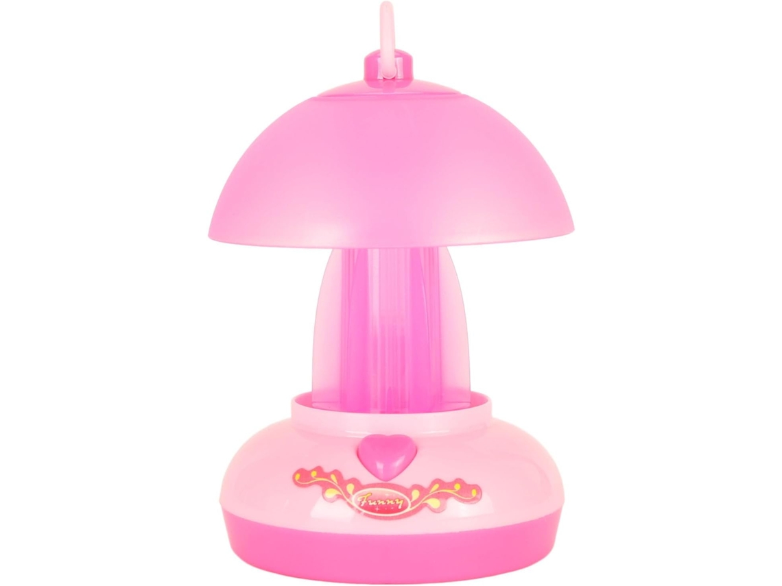 Luminária Noturna Fofa Rosa, Alimentada Por Pilha Aa, Com Luz Suave E