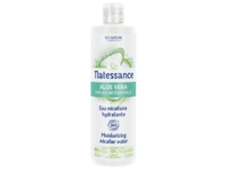 Água Micelar Água Micelar Hidratante de Suco de Aloe Vera Puro Comércio Justo 400 Ml NATESSANCE