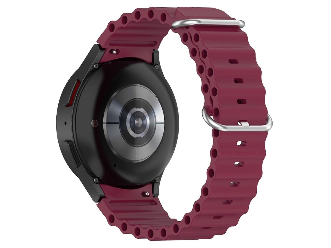 Lurelia Pulseira De Silicone, Compatível Com Samsung Galaxy Watch7, Watch6, Classic, Watch5, 5 Pro 45mm, Watch4