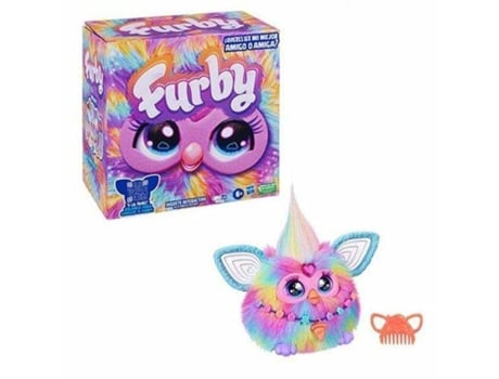 Cão Interativo Furby Dj Rainbow (abs 6 Anos Aa)