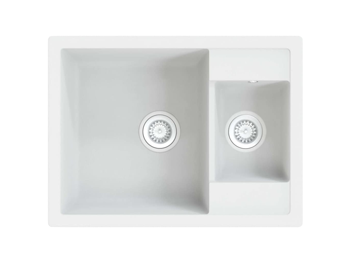 Kitchen Sink, Kitchen Sinks Vidaxl Branco Granito (n/a)