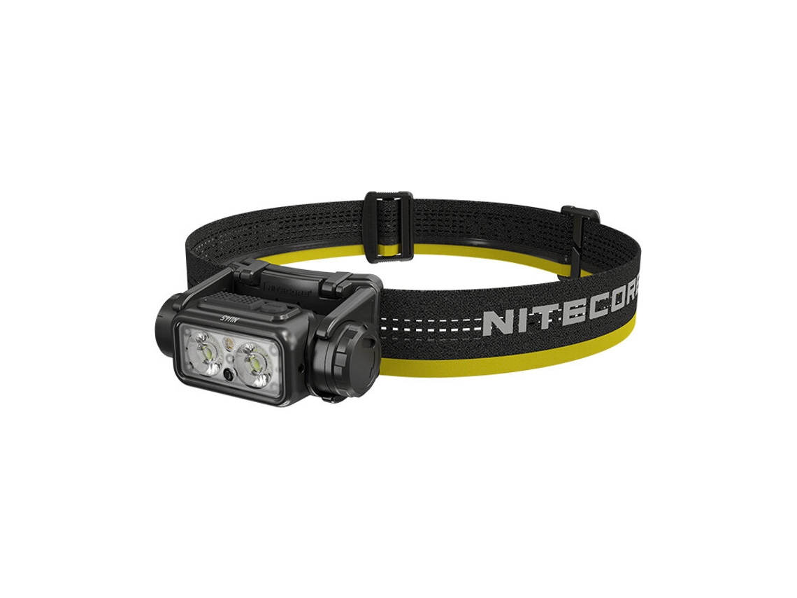 Nitecore Nu45 Lanterna Cabeça 1700 Lúmens Bateria Integrada 4000mah Usb-c Luz Branca Vermelha Corrida Noturna Camping