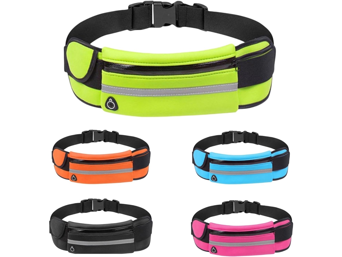 Cinto de Corrida AQUAFORGE impermeável, ajustável, porta celular, viagem