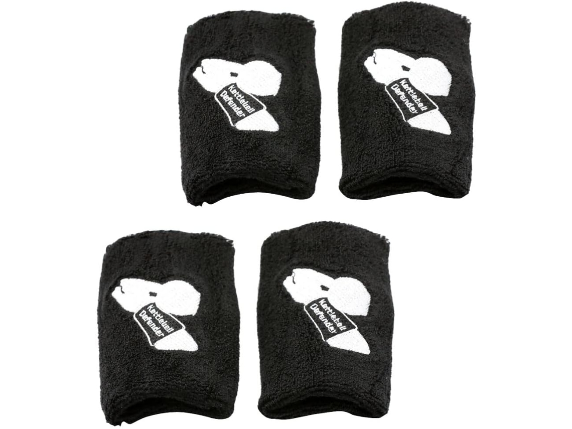 Pares De Protetores Pulso Para Kettlebell, Acolchoados Em Algodão,