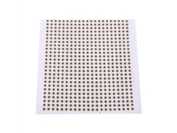 Olhos de Peixe 3d 3mm Ouro 500un Pesca Isca