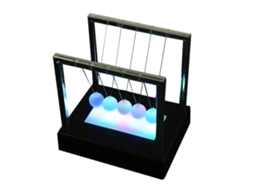 Brinquedo Ciência Newton Balança Bola Led Mesa Decoração
