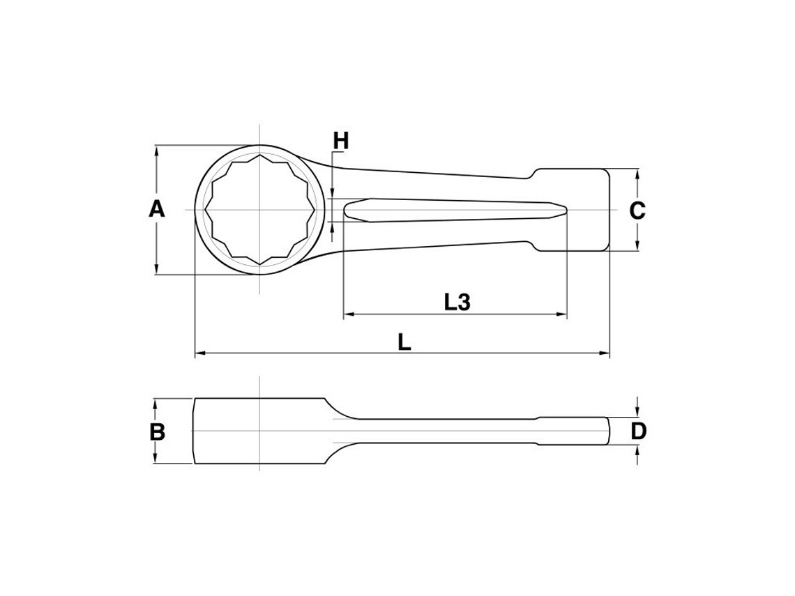 Chave Luneta De Impacto 24mm Teng Tools 903024