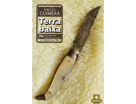 Livro Terra Baixa de Ángel Guimera (Catalão)