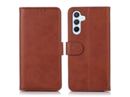 Capa De Celular Em Couro Com Textura De Vaca Para Samsung Galaxy A05s 4g
