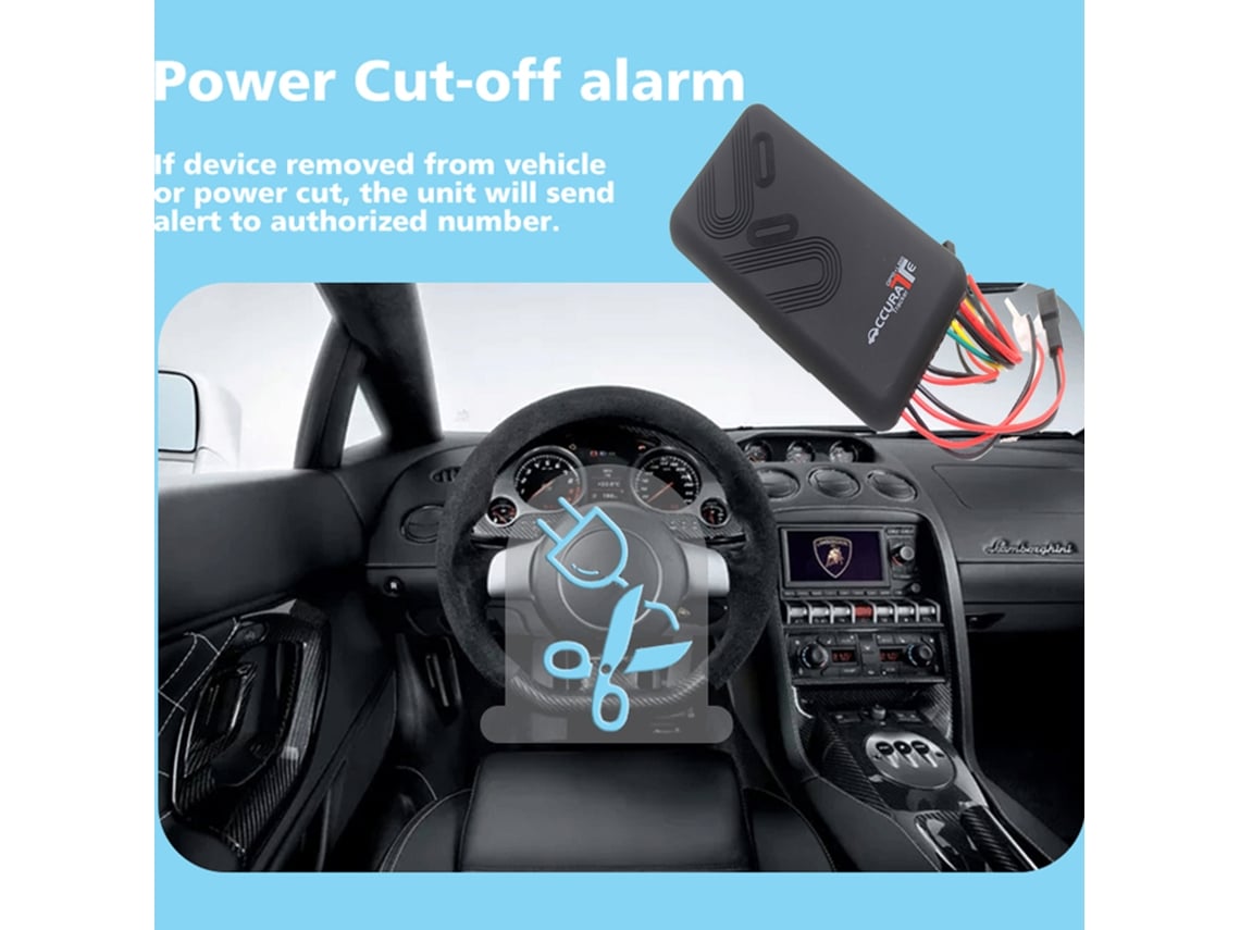 Gps Tracker Anti-theft Real-time Locator With Alarm System For Car
