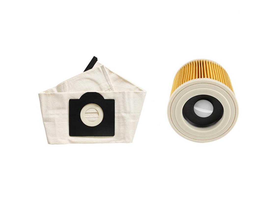 Filtro Hepa E Sacos Laváveis ​​para Aspirador De Pó Karcher Wd3 Mv3 Wd3200 Se4001 A2299 A2204 A2656 Peças Acessórios Para Pó Tuotuo