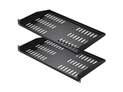 Conjunto De Prateleiras 1u Para Servidor 19 Até 22kg Aço Reforçado Tekmaquinas