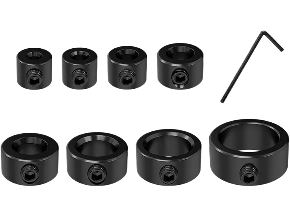 Conjunto De Anéis Limitadores Profundidade Para Furadeira, Limitador De Profundidade, Anel Limitador De Eixo, Travamento
