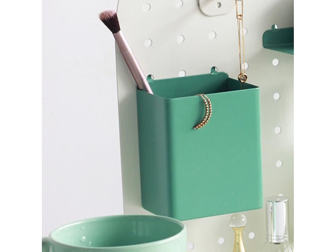 Caixas de Armazenamento HURRISE Pegboard Caixas de Armazenamento Pegboard Grande Capacidade Instalação de Móveis