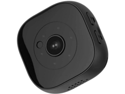 Mini Câmera De Vigilância Interna Wifi Hd Com Sensor De Movimento E Função De Visão Noturna Yizhood (preto)