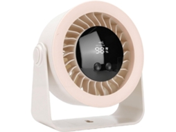 Ventilador De Mesa Circulador Ar Com Caixa Aromaterapia