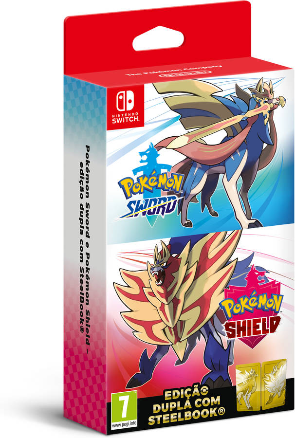 Pokémon Sword and Pokémon Shield Double Pack - Nintendo Switch :  : Brinquedos e Jogos