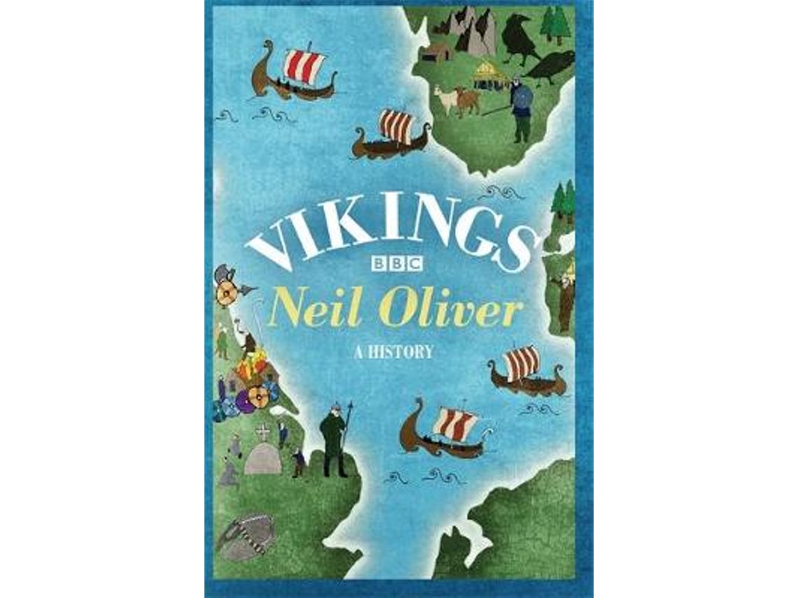 Livro Vikings de Neil Oliver (Inglês)