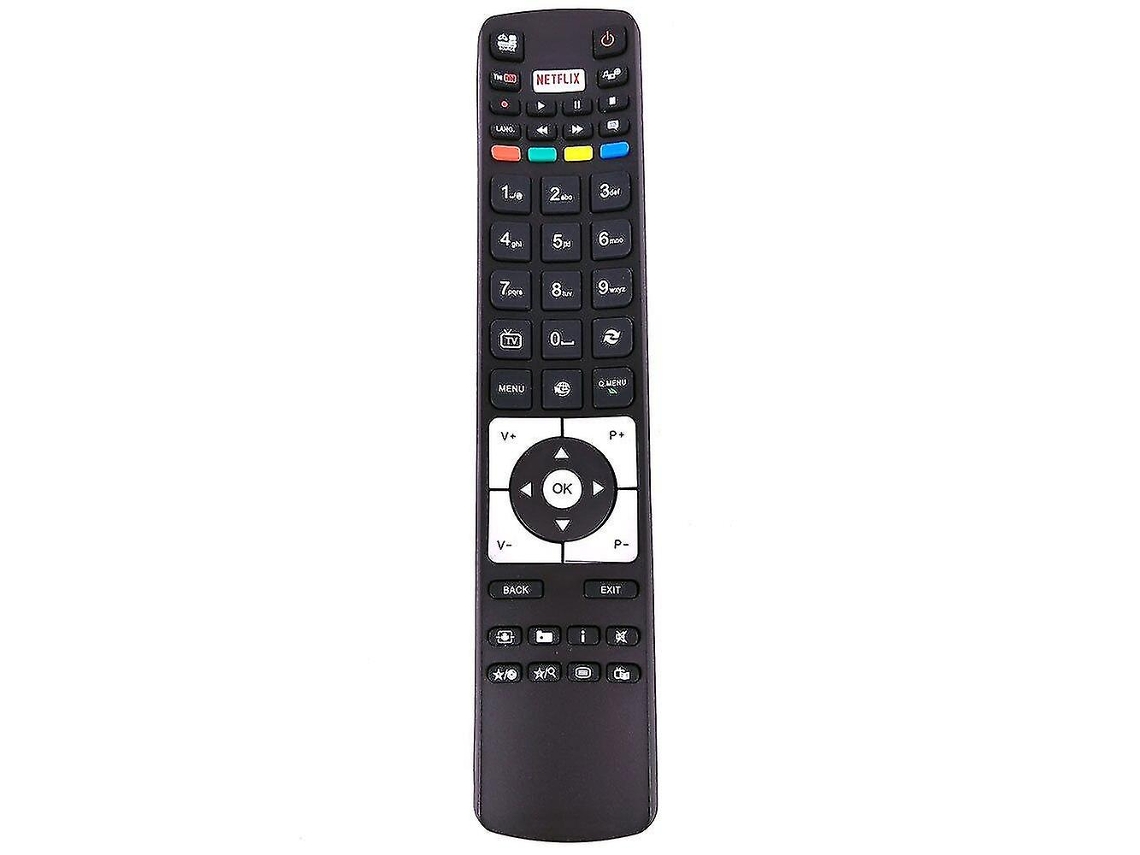 Substituição De Controles Remotos Para Tv Telefunken Rc5118 Com Netflix Slowmoose