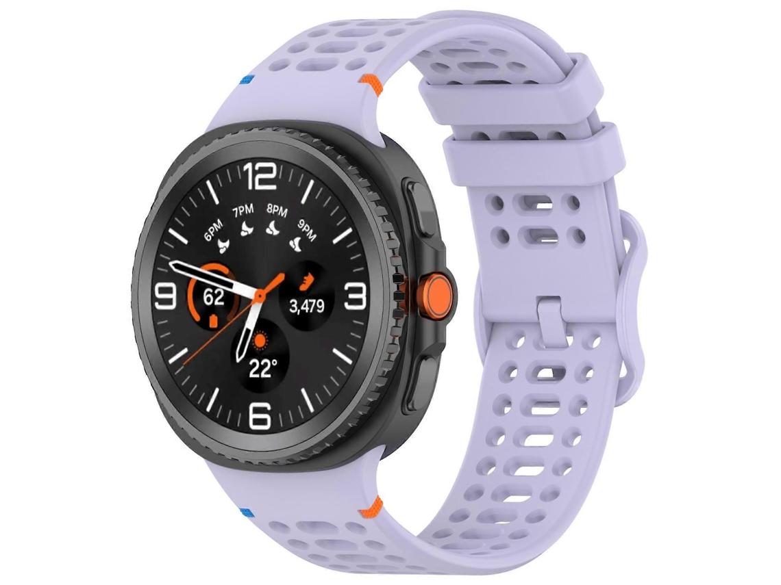 Pulseira De Silicone Com Fivela Em Formato De Escada Xdfind Para Samsung Galaxy Watch 8 / 8 Classic