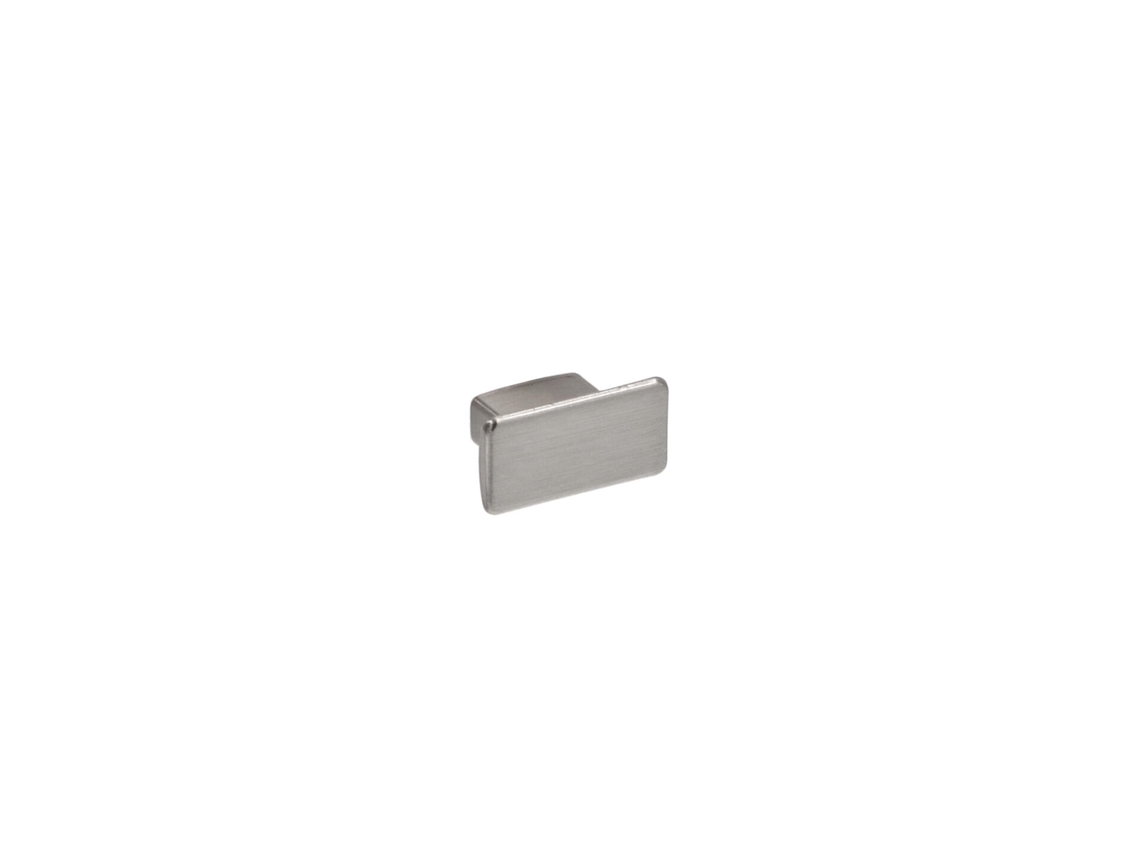 Puxador para Móveis Zamac Diâmetro 30 X 16 Níquel Acetinado, Conjunto de 6 HARDWAREXCHANGE