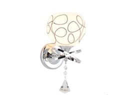 1pcs Luz De Parede De Vidro