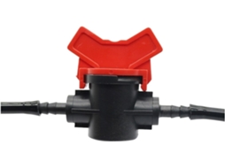 Mini Válvula Espigão Para Mangueira De Jardim, 1/4", 4 Peças,