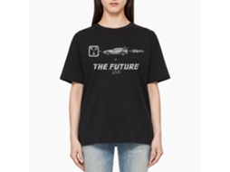 Rockinstone Back To The Future Movie The Future Black Adult T-shirt Size:xxl