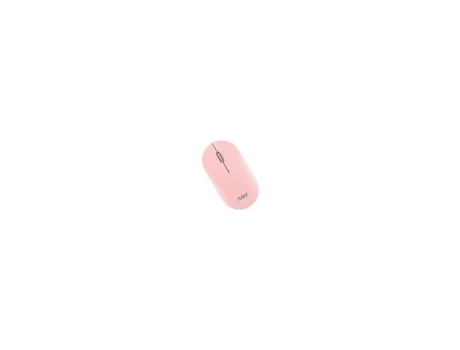 ADJ Wirless Mouse Óptico 3D Egg Rosa 1000 Dpi 3 Teclas Plug&Play