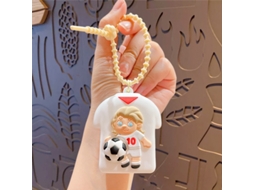 Chaveiro camisola jogador Inglaterra nº10 Copa 2026, colecionável, pendente silicone, STELASPLEN