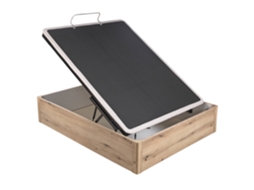 Sommier com Arrumação Articulada PIKOLIN - 90x200cm (35 Cm de Altura - Natural)