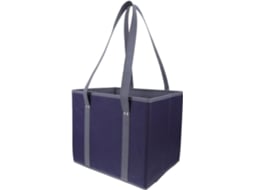 Sacola De Supermercado Reutilizável - Sacola Utilitária Vertical Feminina - Sacola De Tecido Reutilizável Com Alças