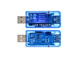 Voltímetro SFUSHOS USB, Amperímetro, Testador de Tensão com LCD