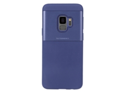 Capa LAXISCREED Samsung S9 Azul Silicone Fina Antiimpacto
