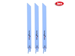 Yuru kit 3 Lâminas Serra Reciprocante Metal Carpintaria 14dentes Polegada Acessórios Ferramentas Elétricas
