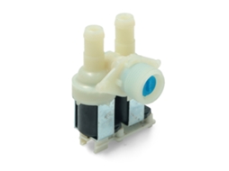 Válvula de Entrada 2 Vias 90° Whp481227128558 para Máquina de Lavar Roupa Val020wh BITRON